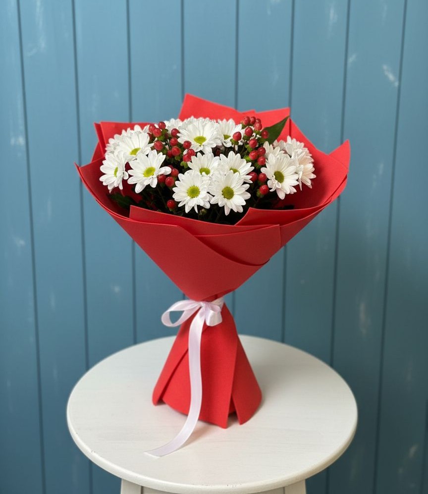 Букет цветов из: Хризантемы в Воздвиженское