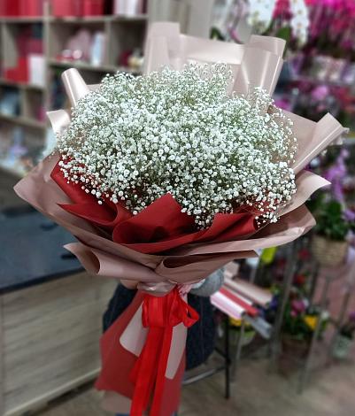 Букет цветов из: Гипсофила в Воздвиженское