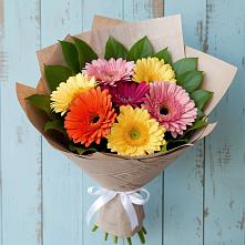 Букет цветов из:  Герберы #REPLACE_PRED# Воздвиженское