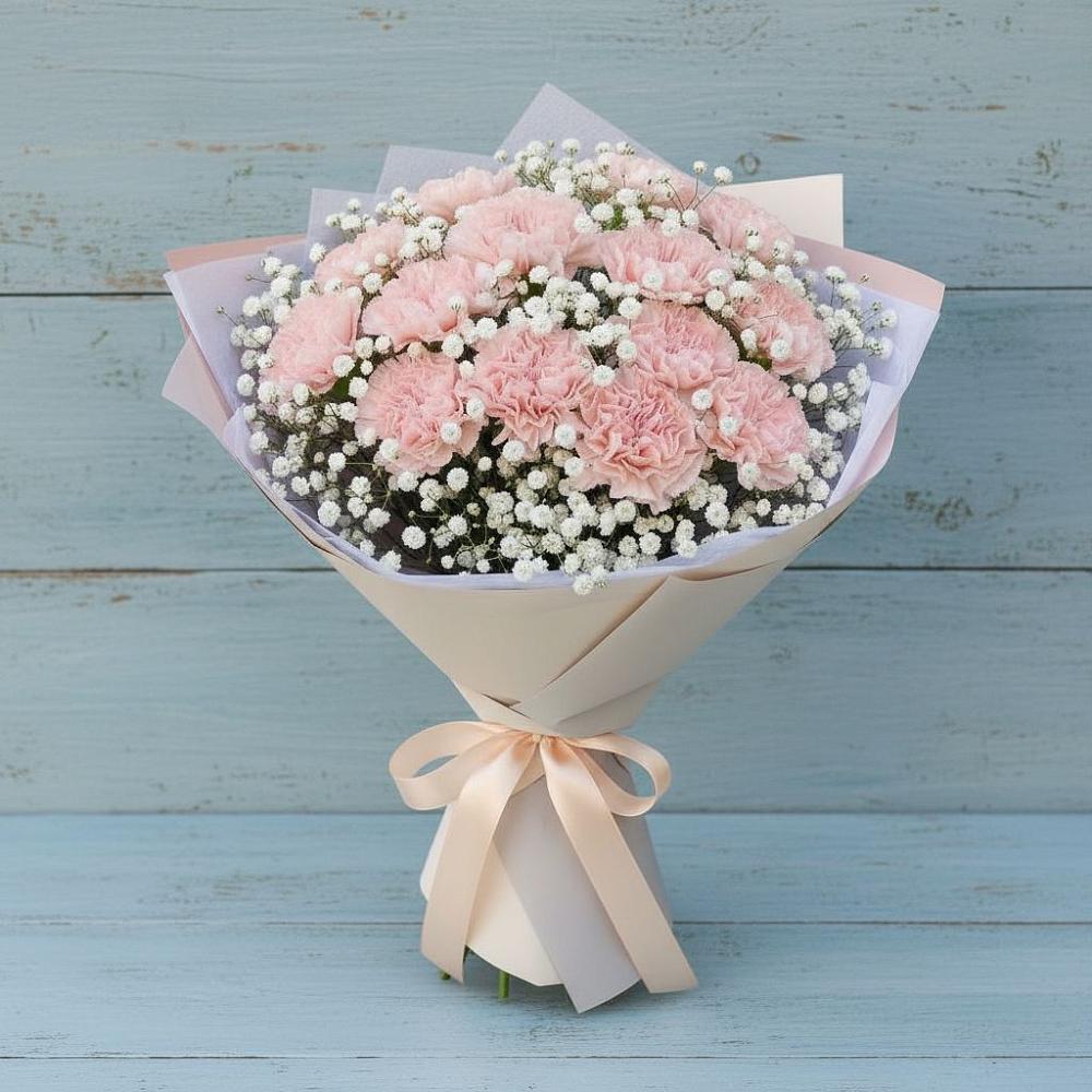 Букет цветов из: Гвоздики в Воздвиженское