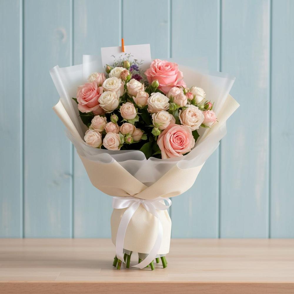 Букет цветов из: Розы в Воздвиженское