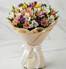 Букет цветов из:  Альстромерии в Воздвиженское