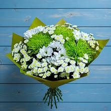 Букет цветов из:  Хризантемы #REPLACE_PRED# Воздвиженское