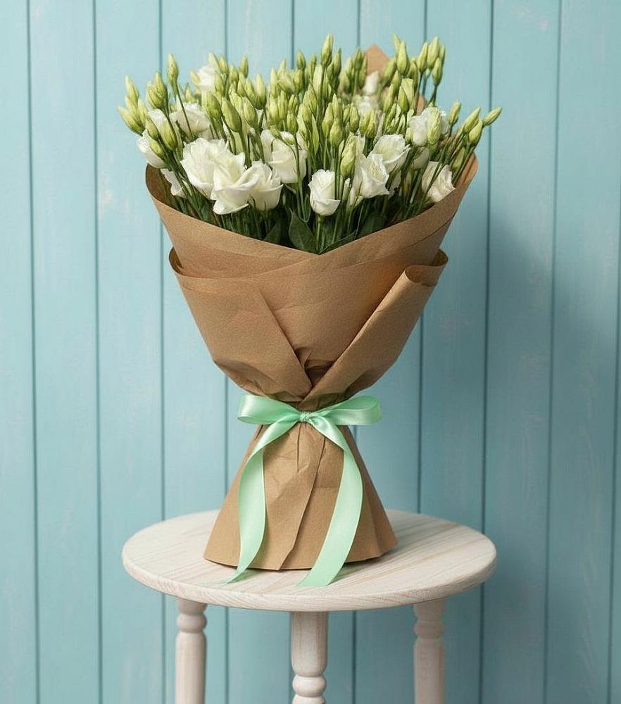 Букет цветов из: Лизиантусы в Воздвиженское