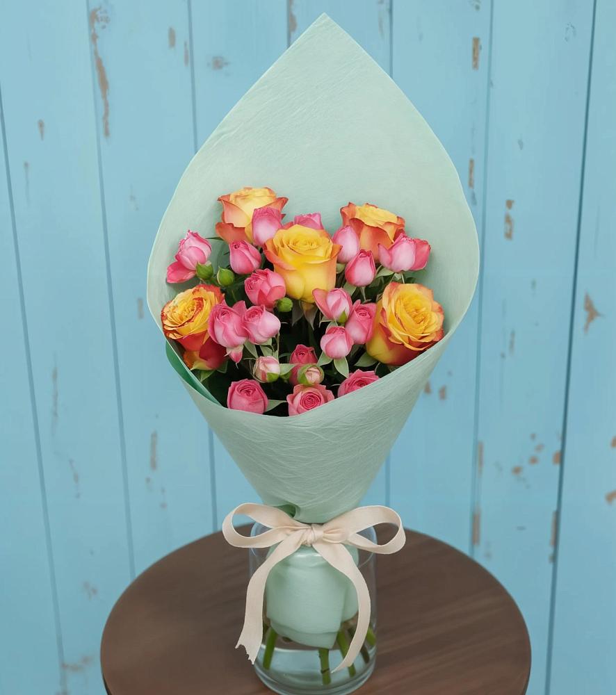 Букет цветов из: Розы в Воздвиженское