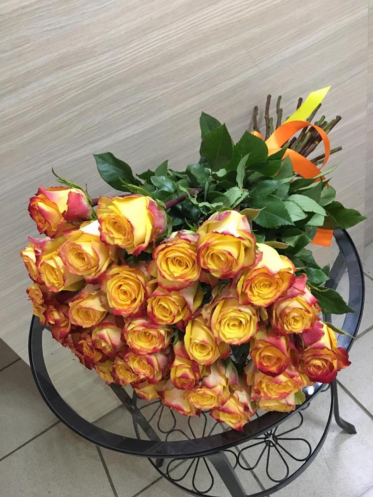 Букет Желтые розы в Воздвиженское