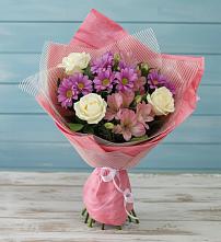 Букет цветов из:  Герберы #REPLACE_PRED# Воздвиженское