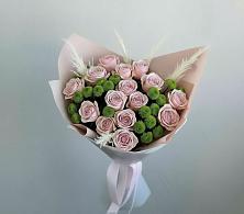 Букет цветов из:  Розы и Хризантемы #REPLACE_PRED# Воздвиженское