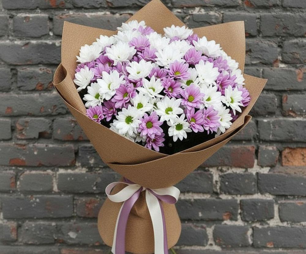 Букет цветов из: Хризантемы в Воздвиженское