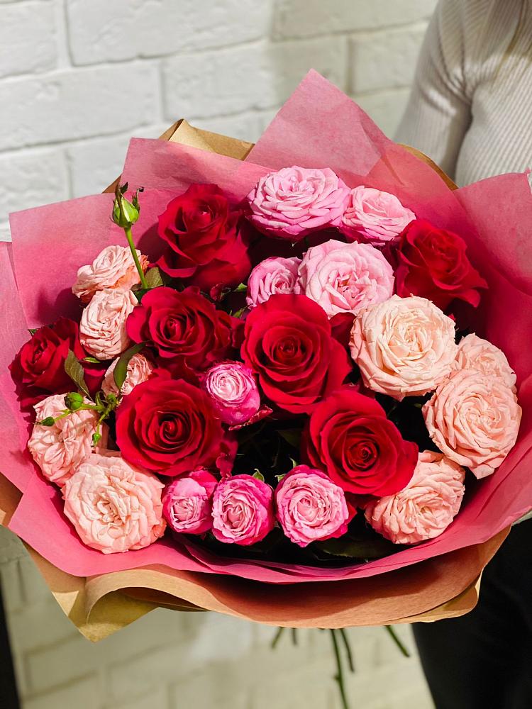 Букет цветов из: Розы в Воздвиженское