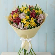 Букет цветов из:  Альстромерии в Воздвиженское
