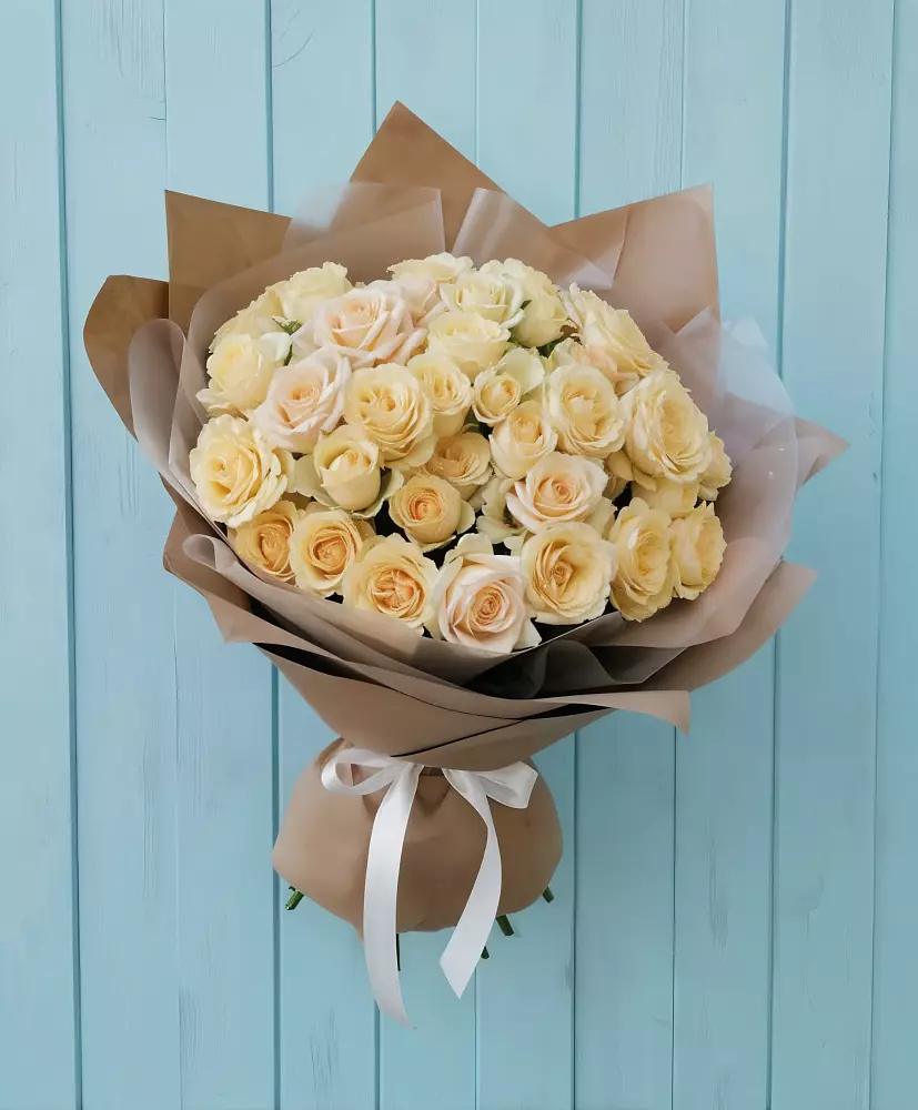 Букет Кремовое облако в Воздвиженское