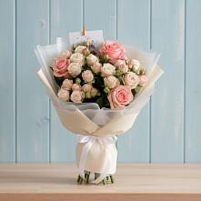 Букет цветов из:  Розы #REPLACE_PRED# Воздвиженское