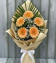 Букет цветов из:  Герберы #REPLACE_PRED# Воздвиженское