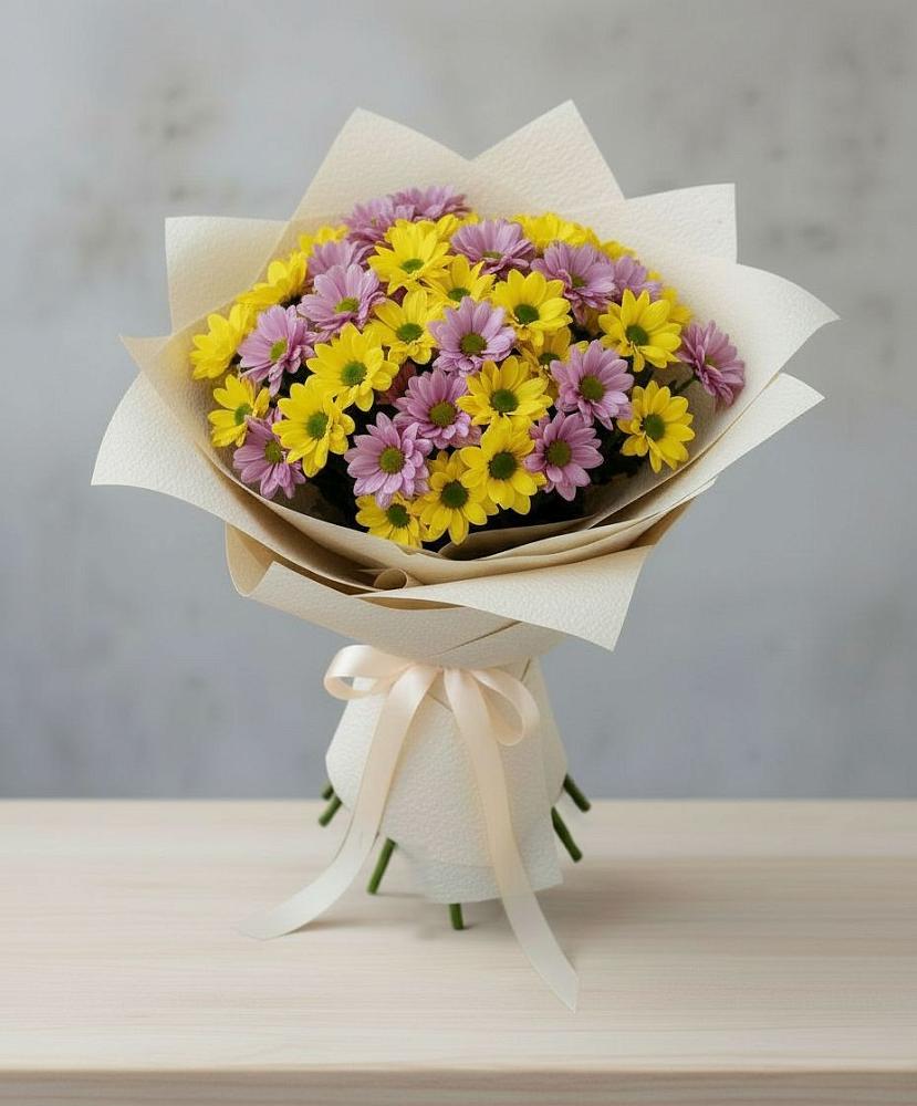 Букет цветов из: Хризантемы в Воздвиженское